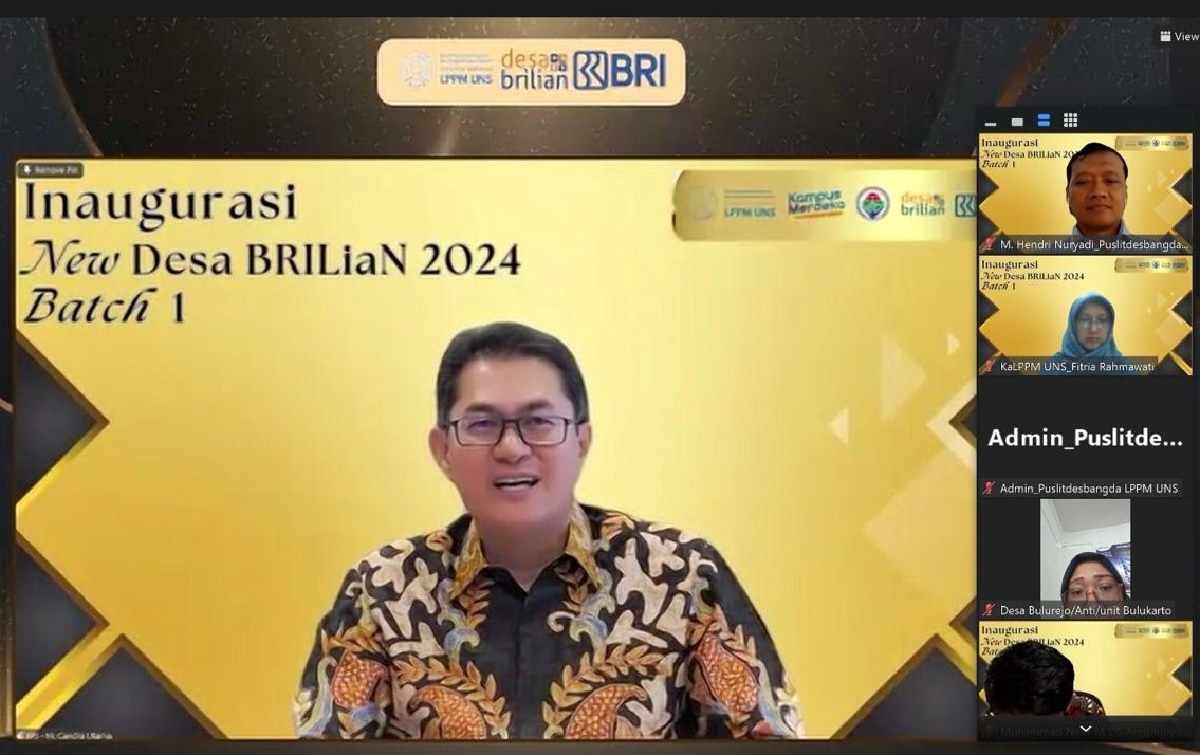 Inaugurasi Desa BRILiaN Batch 1 2024, BRI Beri Apresiasi Bagi 40 Desa Terpilih