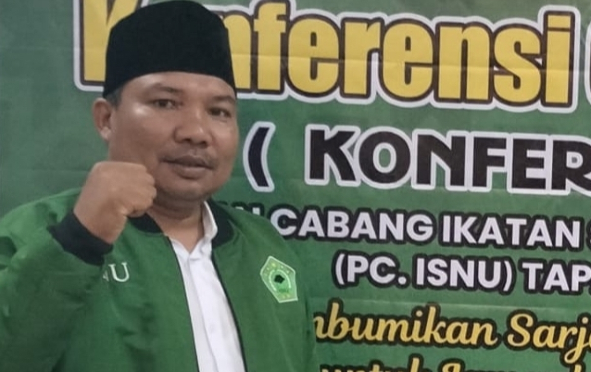 Nasrun Sarif Pasaribu Nakhodai PC ISNU Tapanuli Selatan