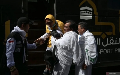73.488 Calon Haji Indonesia Gelombang II Berada di Arab Saudi