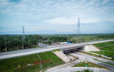 Hutama Karya Tingkatkan Fasilitas Sejumlah Ruas Jalan Tol di Sumut