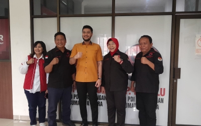 Fit and Proper Test Bacalon Wali Kota Medan di PDIP, El Adrian Shah Fokus Entaskan Kemiskinan
