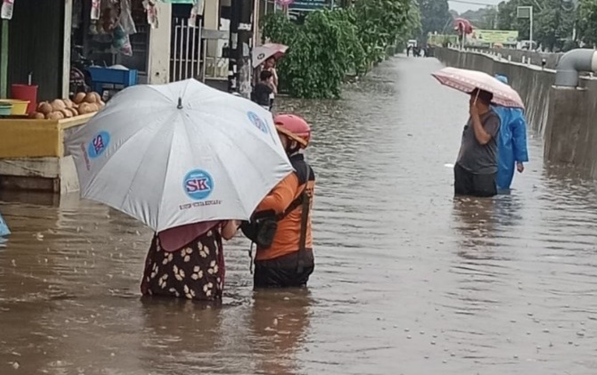 673 Keluarga Terdampak Banjir di Tangerang Selatan
