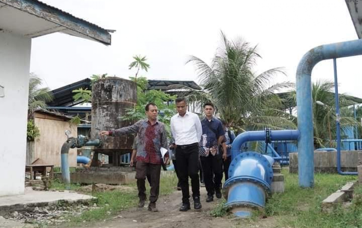 Moettaqien Tinjau PDAM Tirta Bulian: Segera Lakukan Perbaikan!