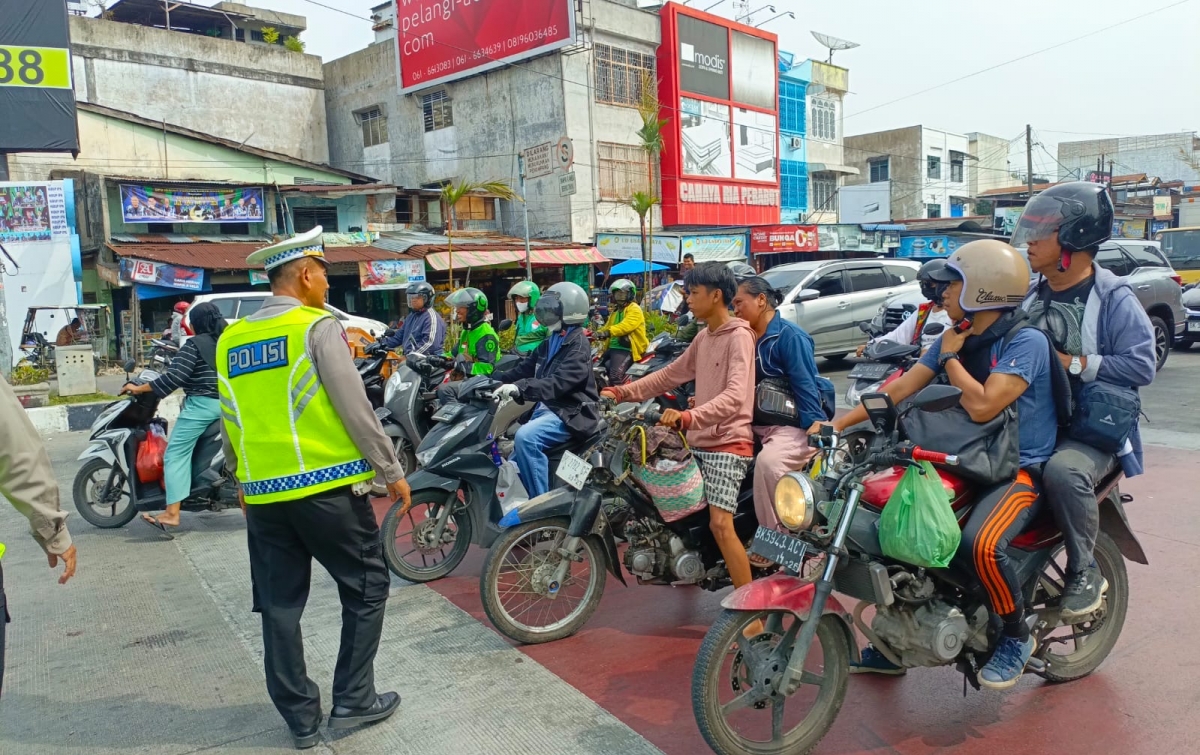 Hari ke-2 Operasi Patuh Toba 2024, Kesadaran dan Kepatuhan Berlalu Lintas Songsong PON XXI 2024