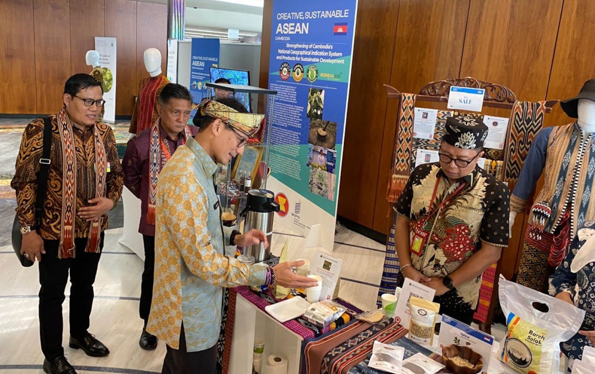 Menparekraf Promosikan Potensi Kekayaan Intelektual Indonesia di Depan Perwakilan Negara Anggota WIPO