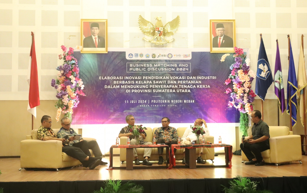 Polmed Gelar Business Matching Regional Sumut-2024:   Penting Sinergi Pendidikan Vokasi dan Industri Serap Naker