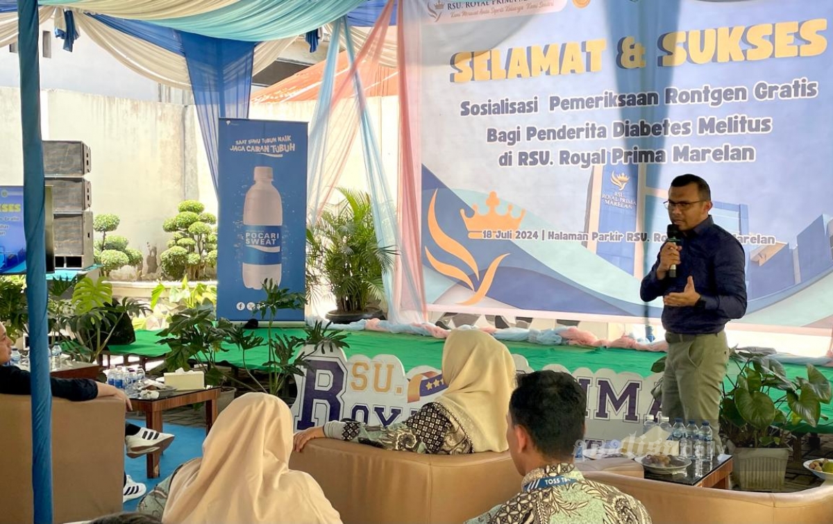 Diagnosa Diabetes Melitus, RSU Royal Prima Marelan Berikan Pemeriksaan Rontgen Toraks Gratis