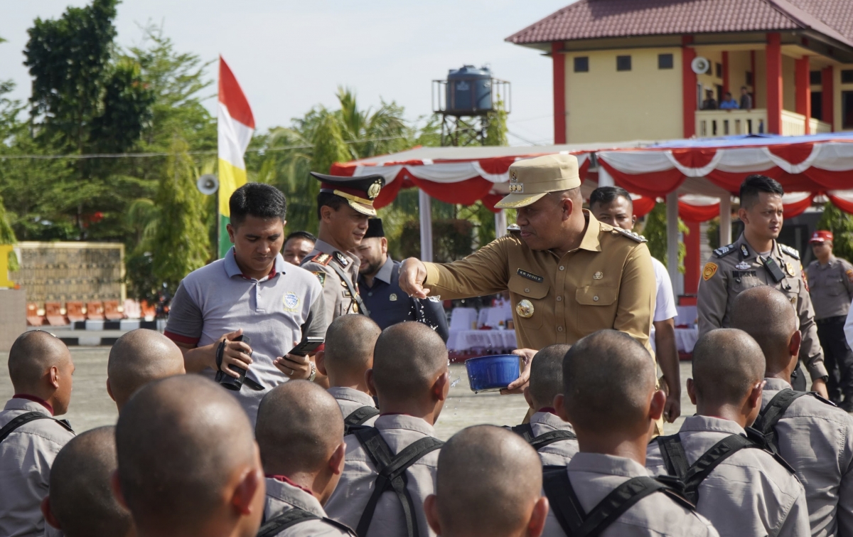 353 Siswa Diktuba Polri Jalani Pendidikan 5 Bulan di SPN Polda Hinai