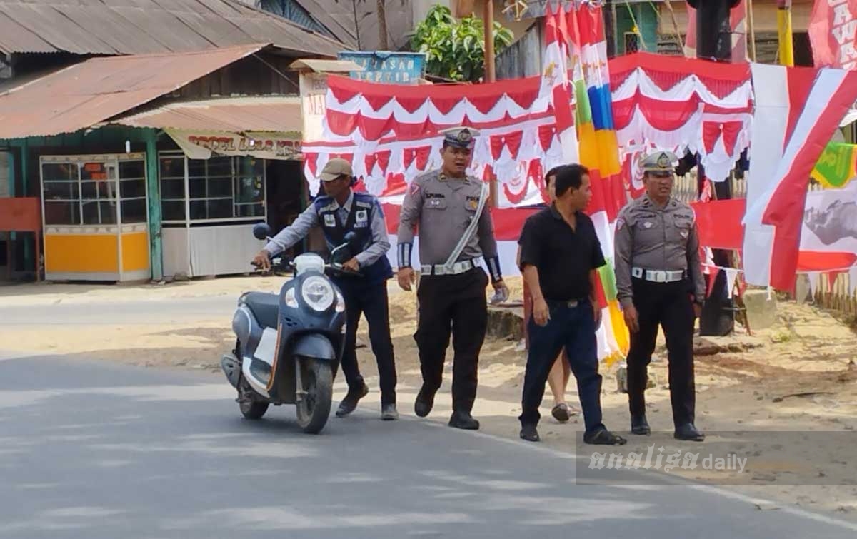 Polres Palas Jaring Ratusan Kendaraan Selama Razia  Operasi Patuh Toba  