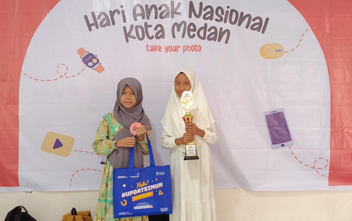 Anak Medan Perjuangan Juara Lomba Kerajinan Tangan se-Kota Medan