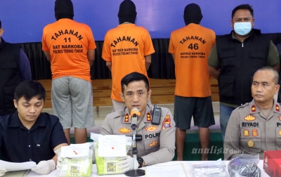 Polisi Tangkap 2 Pengedar Narkotika, 3 Kilogram Sabu