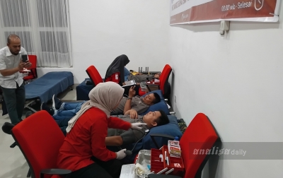 HUT ke-113 BSP, Karyawan Donor Darah