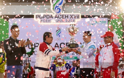 Banda Aceh Juara Umum Popda XVII, Raih 41 Emas