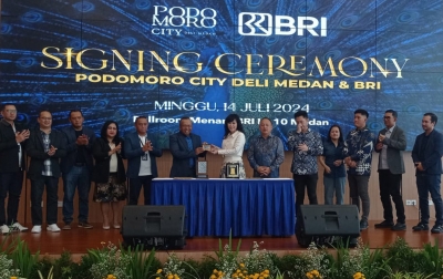 BRI dan Podomoro City Deli Medan Kerja Sama Pembiayaan Kepemilikan Apartemen