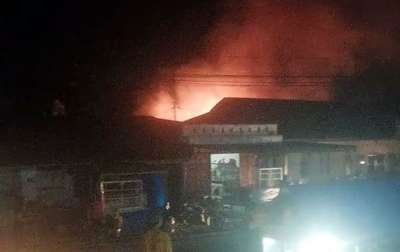 Kantor Kementerian Agama Dairi Terbakar
