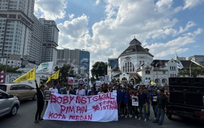 Bobby Nasution Dianggap Gagal Pimpin Kota Medan