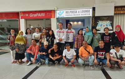 Sempat Ditahan di Penjara, 19 WNI Pekerja Ilegal Dideportasi Malaysia