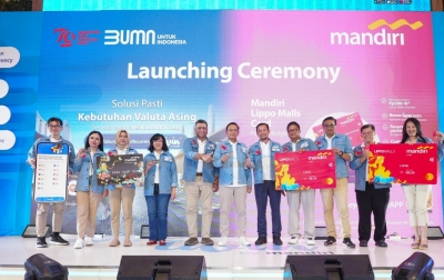 Penuhi Kebutuhan Lifestyle, Bank Mandiri Luncurkan Mandiri Lippo Malls Card dan Solusi Valuta Asing