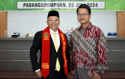 Ikhwan Nasution, Raih Gelar Magister Sosial dengan IPK 3,95
