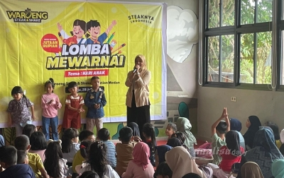Kemeriahan 112 Anak Ikuti Lomba Mewarnai dalam Memperingati HAN 2024