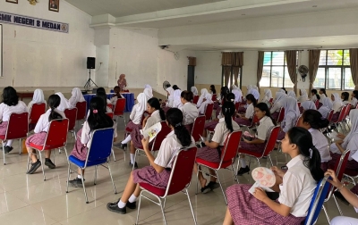 Gandeng BPJamsostek Tanjung Morawa, SMKN 8 Medan Berikan Jaminan Sosial Bagi Siswa Kerja Praktek