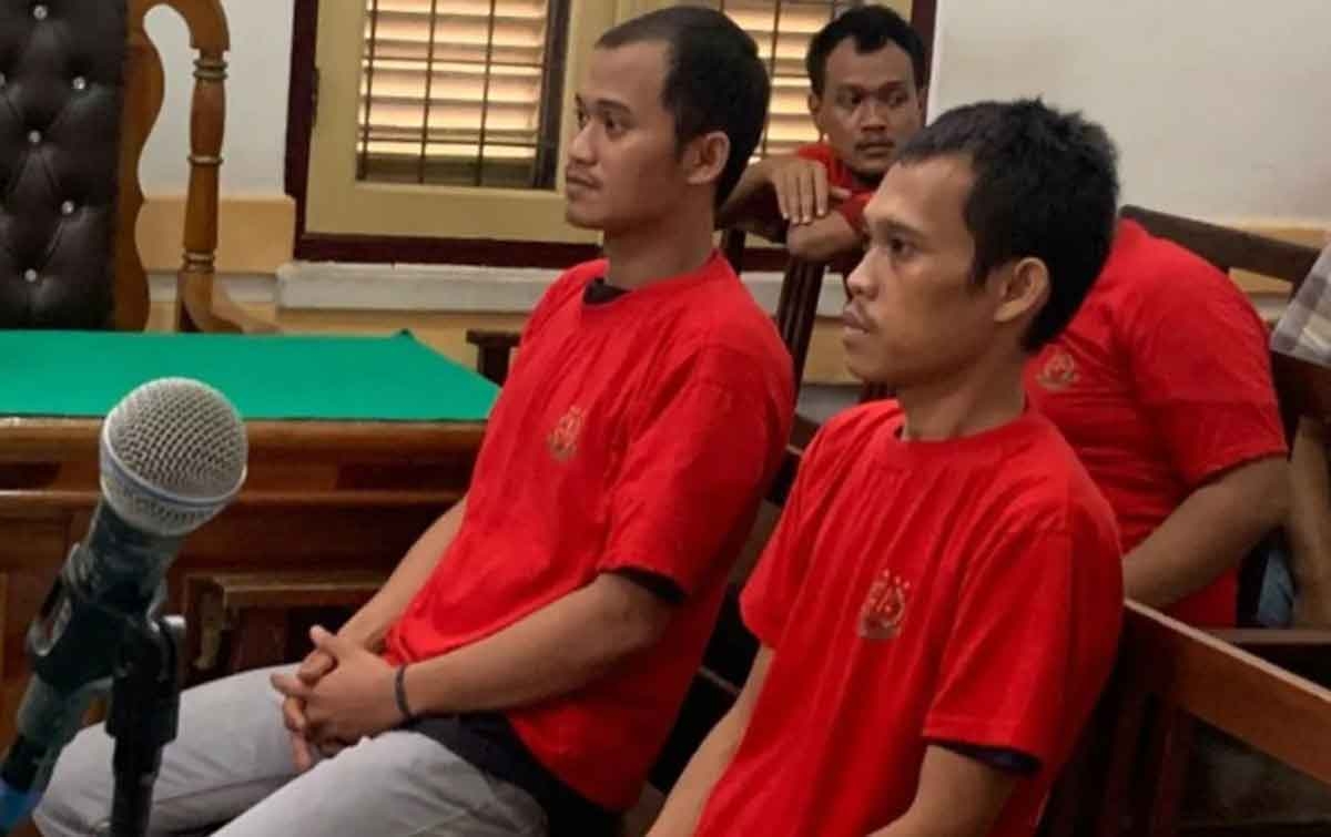 Dua Kurir 53 Kg Sabu dan 10 Ribu Pil Happy Five Dituntut Mati