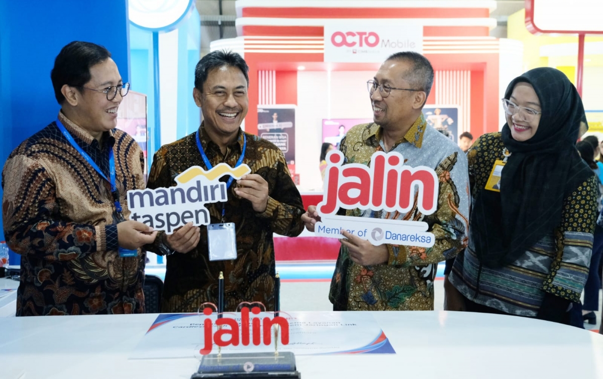 Bank Mandiri Taspen dan Jalin Hadirkan Layanan Penarikan Tunai dan QRIS Acquirer