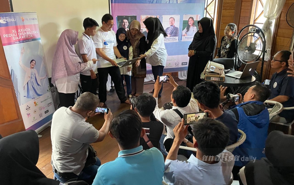 Peduli Disabilitas, XL Axiata Gelar Pelatihan Digital dan Kesempatan Magang di Medan