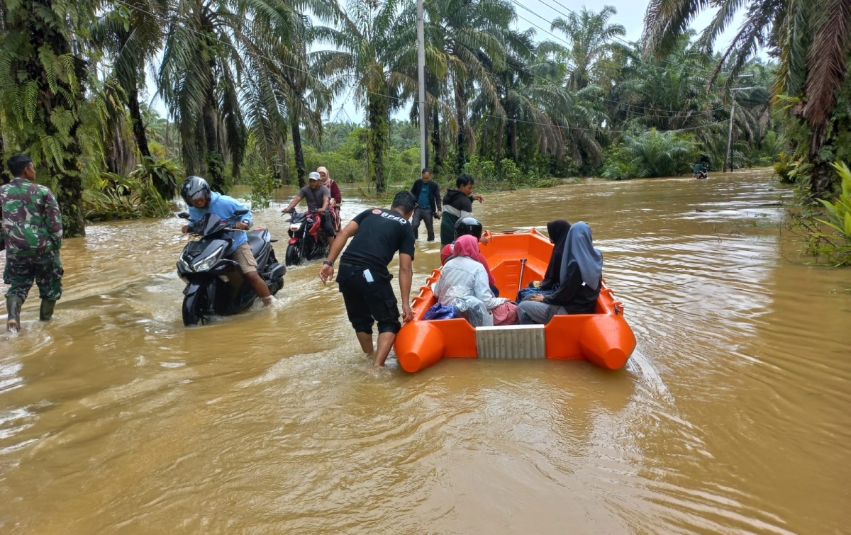 2.299 Jiwa Terdampak Banjir di Aceh Singkil