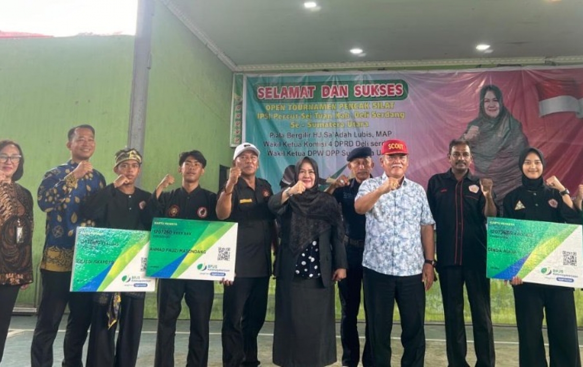 439 Atlet Pencak Silat Dilindungi Program BPJS Ketenagakerjaan