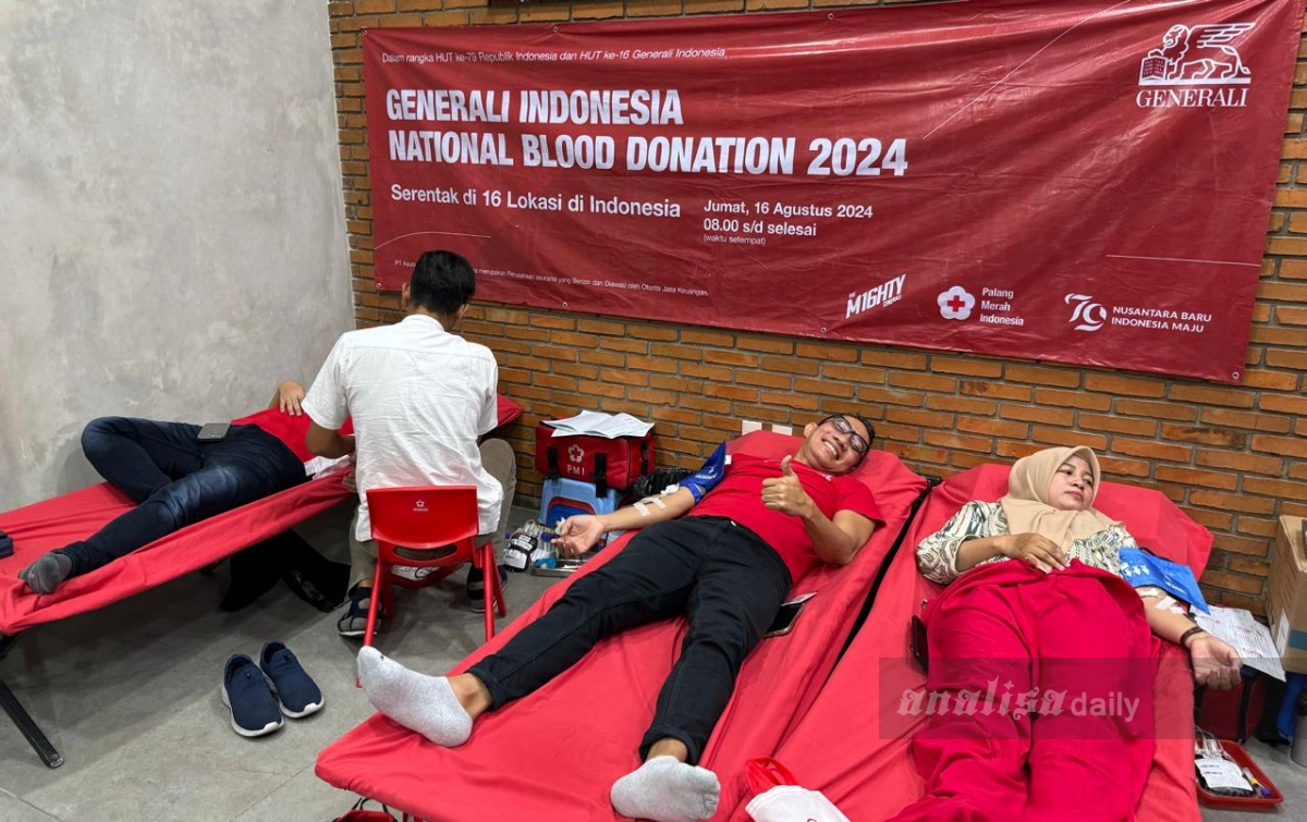 National Blood Donation 2024, Donor Darah Serentak di 16 Titik di Indonesia