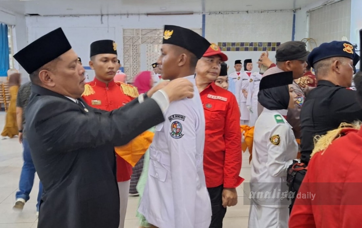 Paskibra Tanjungmorawa Dikukuhkan, Camat: Semangat Pejuang Tertanam di Dada Generasi Muda