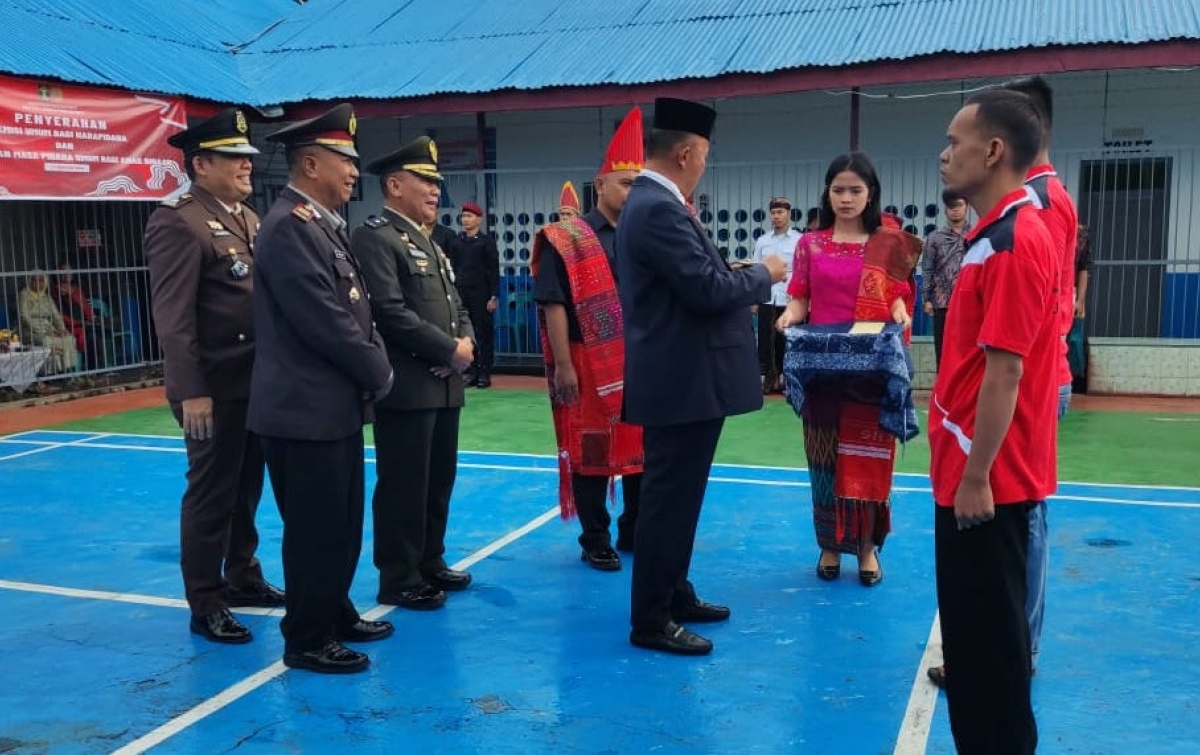 HUT Kemerdekaan RI, 89 WBP Lapas Gunungtua Terima Remisi