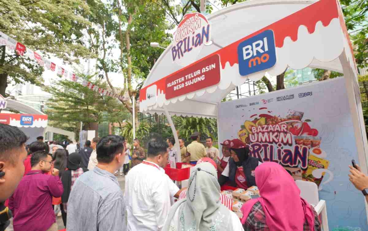 Rayakan HUT ke-79 RI, BRI Hadirkan Bazaar UMKM BRILiaN Pada Gelaran BRILiaN Independence Week