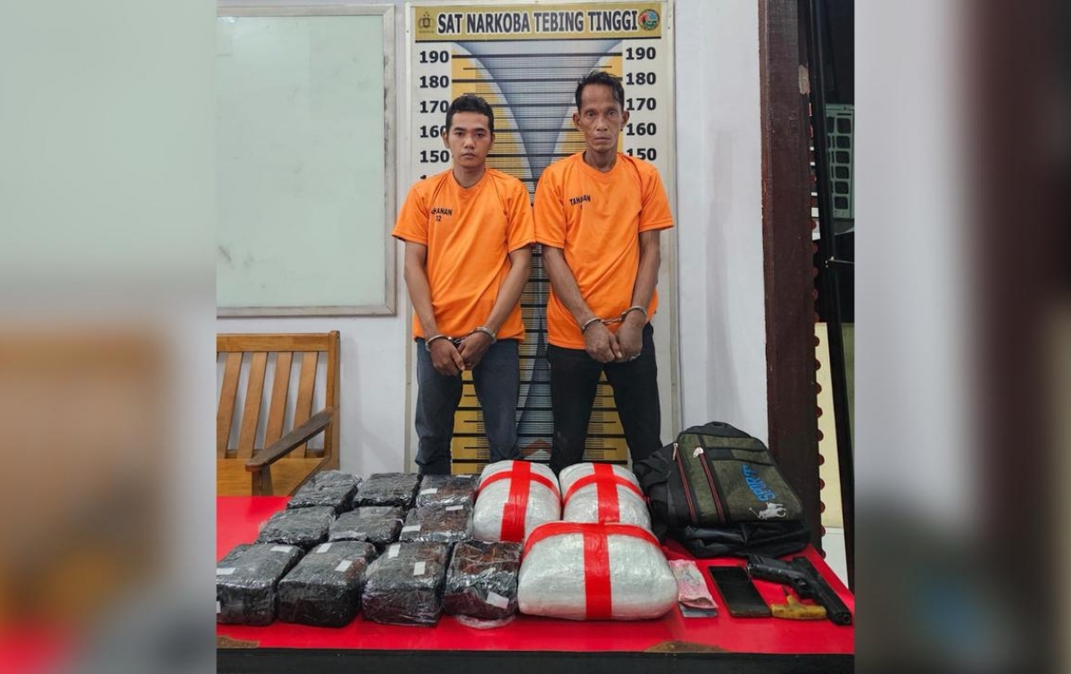 Polres Tebingtinggi Ungkap Peredaran 30 Ribu Ekstasi dan 10 Kg Sabu