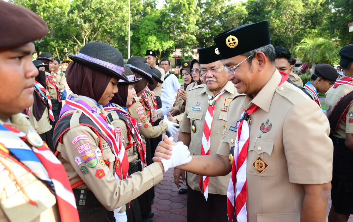 Gerakan Pramuka Jadi Solusi dan Mengkanalisasi Tantangan Zaman