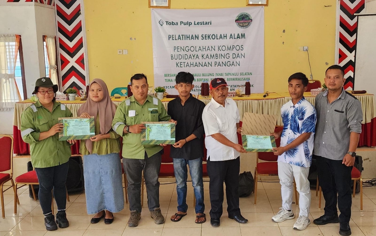 TPL Gelar Pelatihan Sekolah Alam di Kabupaten Tapanuli Selatan