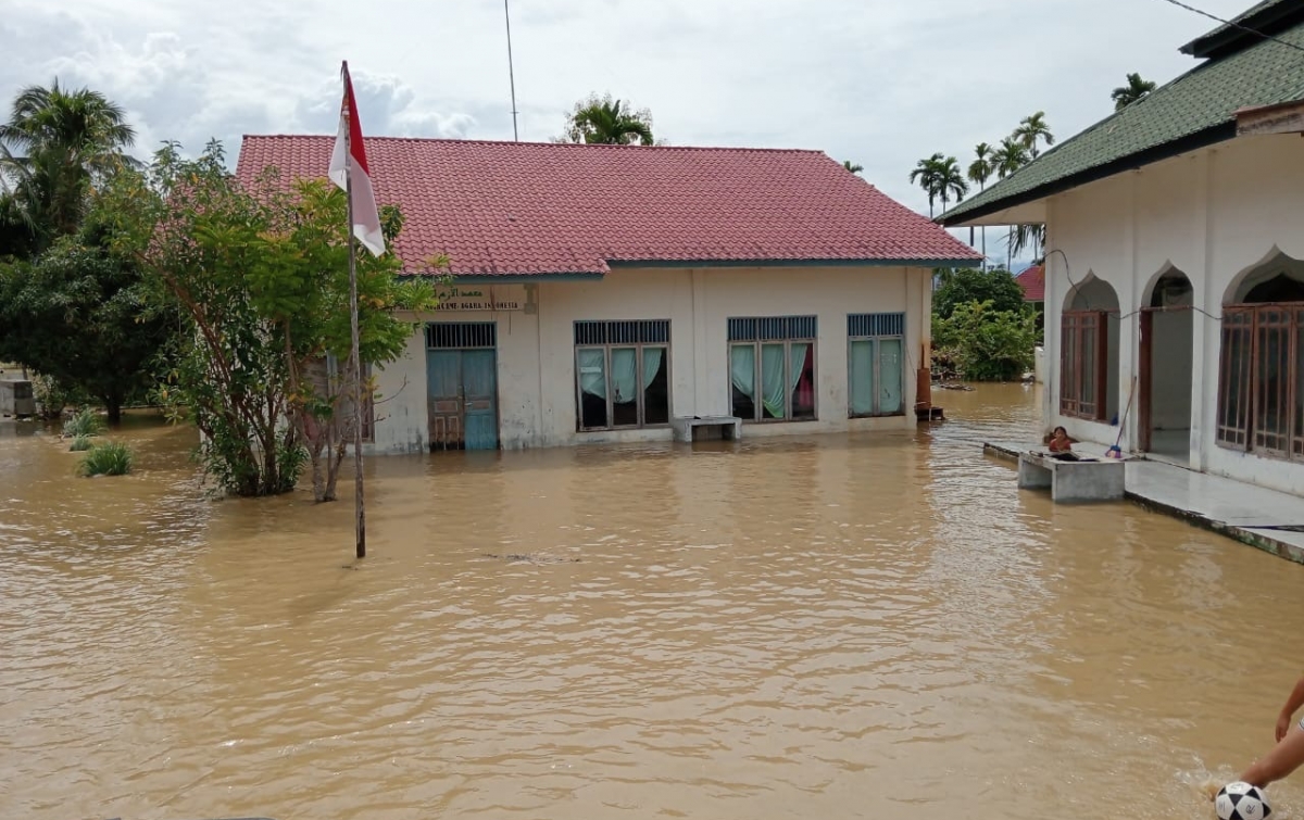 Banjir Rendam Kabupaten Aceh Tenggara, 1.834 Warga Terdampak