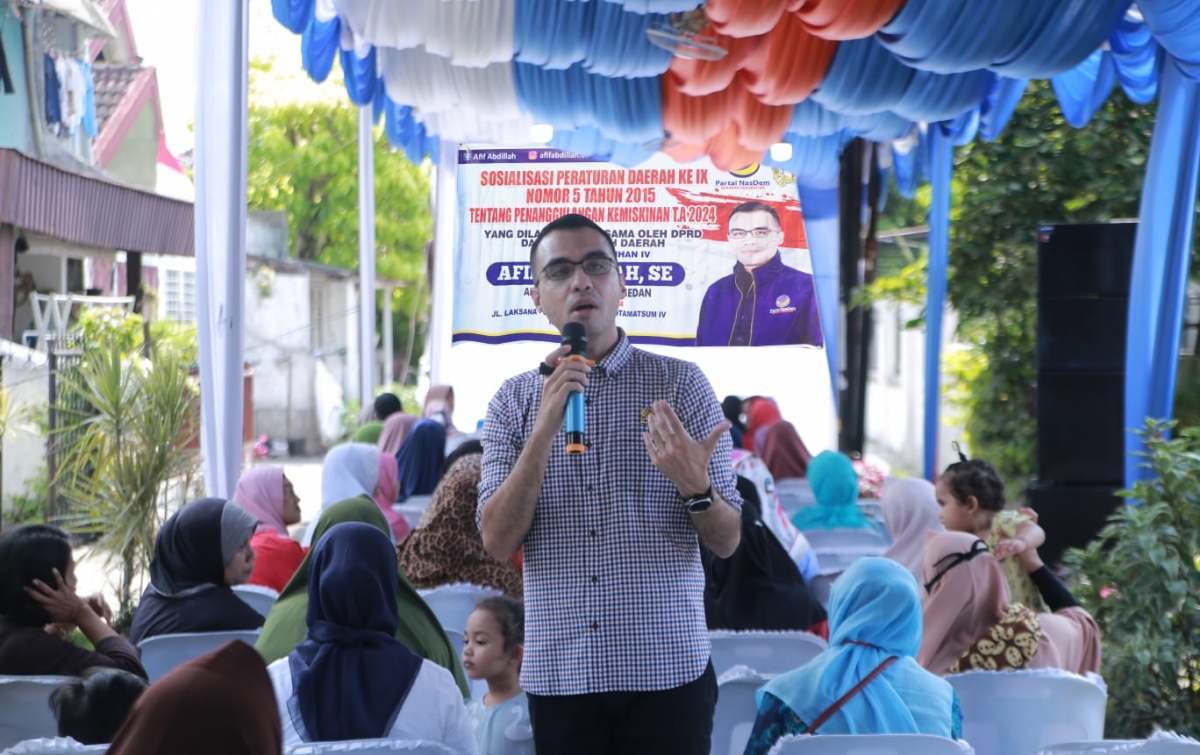 Warga Medan Diharapkan Tidak Ada Lagi yang Miskin