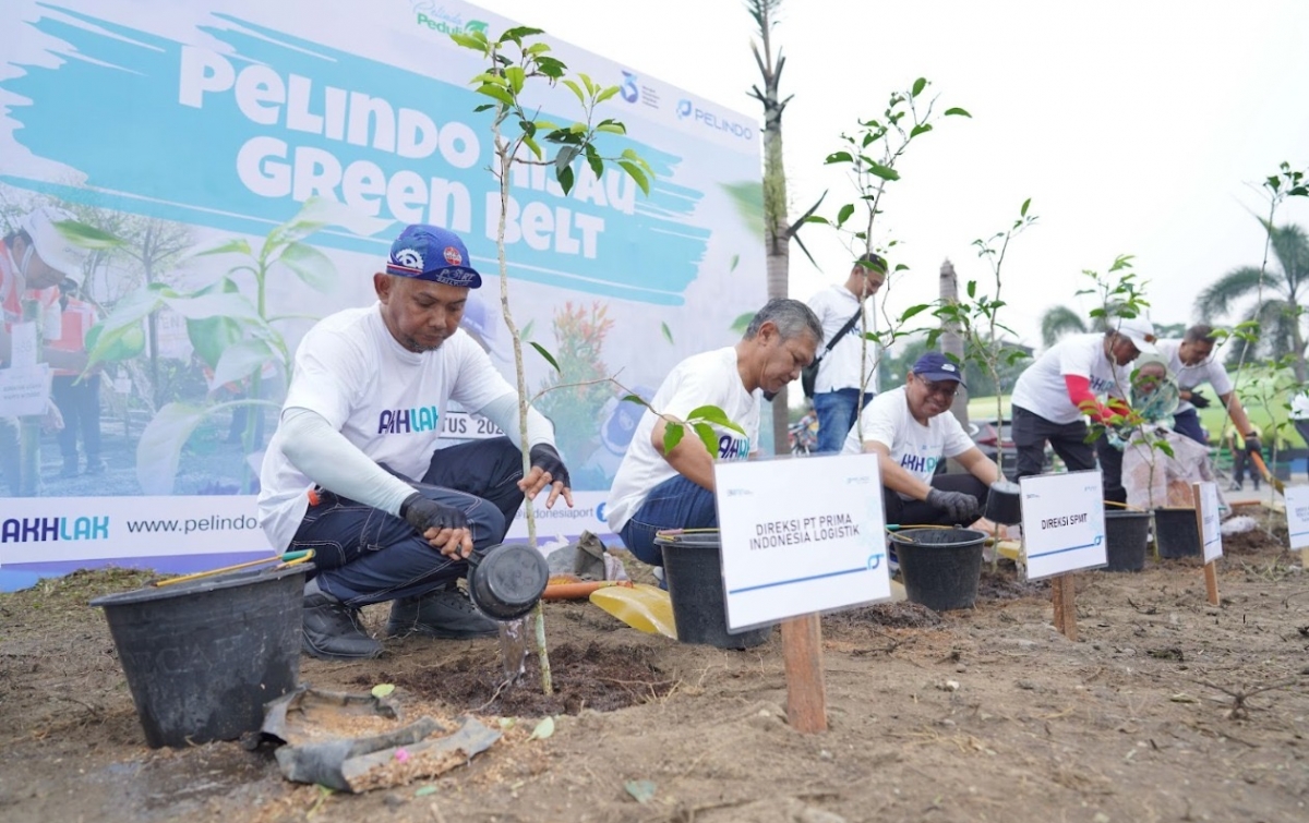 Semarak HUT RI ke-79, PIL Lakukan Program Tanam Pohon