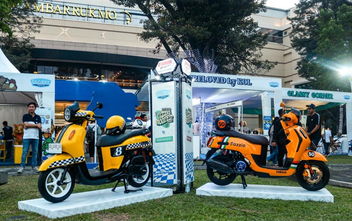 Kontes Modifikasi Fazzio dan Filano di Binjai, Berhadiah Utama 1 Unit Yamaha Fazzio