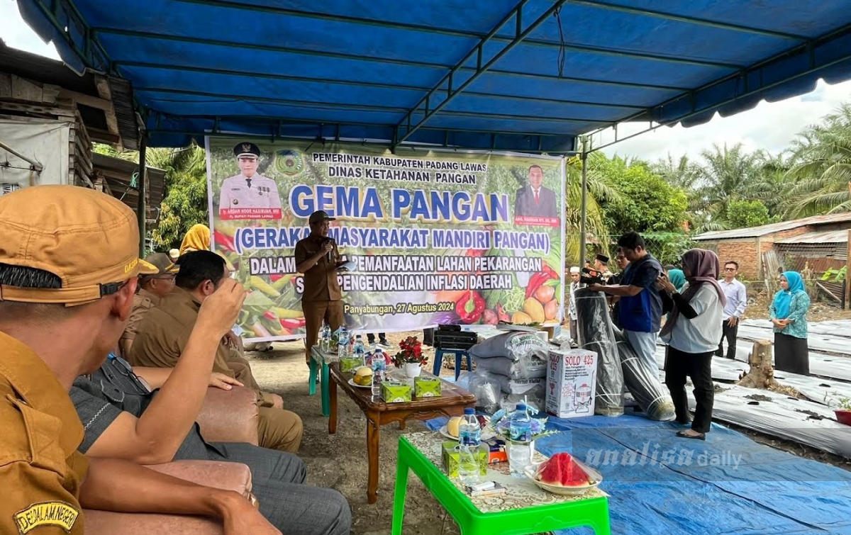 Pengendalian Inflasi, Pemkab Palas Canangkan Gema Pangan