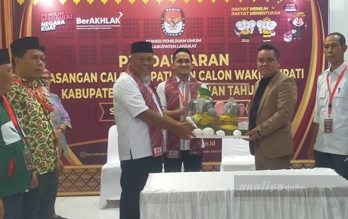 PPP dan PKB Usung Iskandar dan Adli Jadi Bacalon Bupati dan Wakil Bupati Langkat