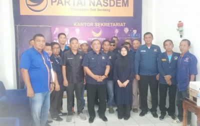 Nasdem Siap Menangkan Ali Yusuf Siregar di Pilkada Deliserdang