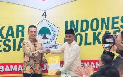 Golkar Serahkan Rekomendasi 10 Bacakada, Asri Ludin Tambunan Maju di Deliserdang