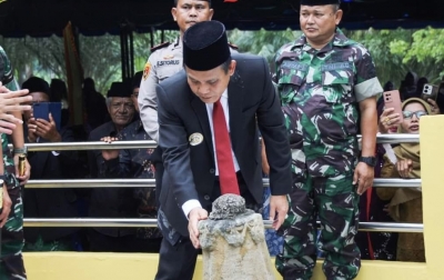 Ardan Noor dan Rahmat Sukur Resmikan Pemugaran Makam Opung Raja Gadu