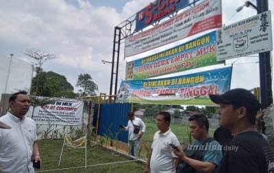 Dinas PKPCKTR Harus Berani Bongkar Taman Ilegal di Yuu At Contempo