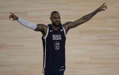 LeBron James Jadi MVP Bola Basket Olimpiade Paris