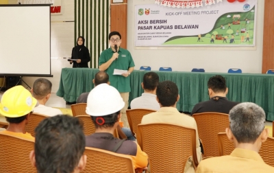 Dukung Program Medan Bersih,  RGE dan Tanoto Foundation Laksanakan Aksi Bersih Pasar Belawan