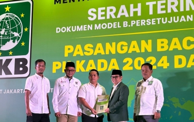 PKB Resmi Keluarkan Rekomendasi B1  KWK kepada Putra Mahkota - Achmad Fauzan